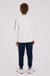 ERKEK ÇOCUK EŞOFMAN TAKIMI, Üç İplik Şardonlu - Thumbnail