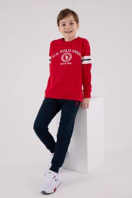 U.S. Polo Assn. - ERKEK ÇOCUK EŞOFMAN TAKIMI Üç İplik Şardonsuz (1)