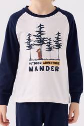 ERKEK ÇOCUK PİJAMA TAKIMI ,SÜPREM DOKUMA - 3