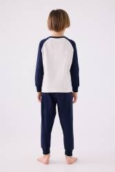 ERKEK ÇOCUK PİJAMA TAKIMI ,SÜPREM DOKUMA - 5