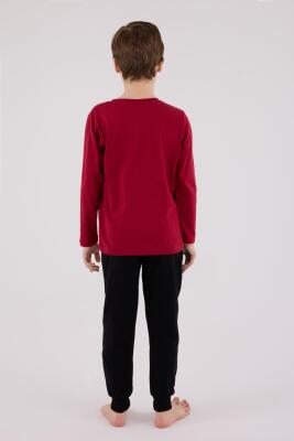 ERKEK ÇOCUK PİJAMA TAKIMI, Uzun Kol Pijama Takım, %100 Pamuk  - 11