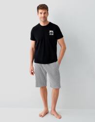 Erkek & Çocuk Pijamaları Ayrı Ayrı Satılır | %100 Pamuk Baba Oğul Yazlık Pijama Takımı Kombin – Shark Attack Baskılı - 5