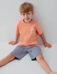 Erkek & Çocuk Pijamaları Ayrı Ayrı Satılır | %100 Pamuk Baba Oğul Yazlık Pijama Takımı Kombin – Shark Attack Baskılı - 8