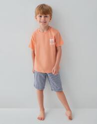 Erkek & Çocuk Pijamaları Ayrı Ayrı Satılır | %100 Pamuk Baba Oğul Yazlık Pijama Takımı Kombin – Shark Attack Baskılı - 9