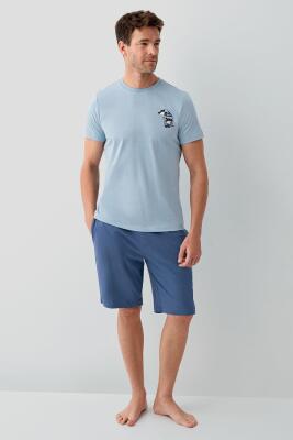 Erkek & Çocuk Şort Takımlar Ayrı Ayrı Satılır | %100 Pamuk Baba Oğul Yazlık Takım Kombin - 3