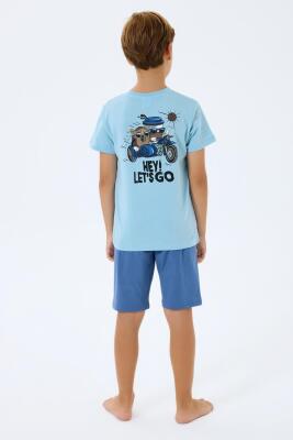 Erkek & Çocuk Şort Takımlar Ayrı Ayrı Satılır | %100 Pamuk Baba Oğul Yazlık Takım Kombin - 11