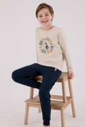 ERKEK ÇOCUK SÜPREM PİJAMA TAKIMI, Uzun Kol Pijama Takım, %100 Pamuk  - 7