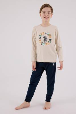 ERKEK ÇOCUK SÜPREM PİJAMA TAKIMI, Uzun Kol Pijama Takım, %100 Pamuk  - 8