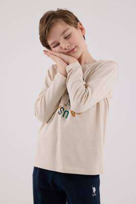 ERKEK ÇOCUK SÜPREM PİJAMA TAKIMI, Uzun Kol Pijama Takım, %100 Pamuk  - 10