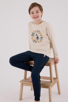 ERKEK ÇOCUK SÜPREM PİJAMA TAKIMI, Uzun Kol Pijama Takım, %100 Pamuk  - 7