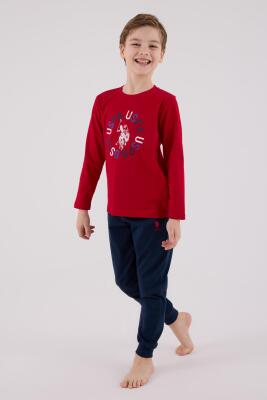 ERKEK ÇOCUK SÜPREM PİJAMA TAKIMI, Uzun Kol Pijama Takım, %100 Pamuk  - 3