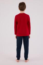 ERKEK ÇOCUK SÜPREM PİJAMA TAKIMI, Uzun Kol Pijama Takım, %100 Pamuk  - 5
