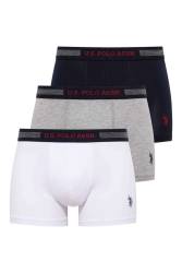 Erkek Çok Renkli 3 Lü Boxer 80155 - Thumbnail