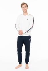 Erkek Dar Paça 2 İplik Dokuma Kışlık Ev Giyim Alt Üst Takım - 3