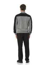 Erkek Eşofman Takım, Uzunkol fermuarlı 2 iplik Kumaş, Düz Paça - Thumbnail