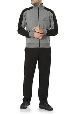 Erkek Eşofman Takım, Uzunkol fermuarlı 2 iplik Kumaş, Düz Paça - 2