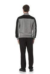 Erkek Eşofman Takım, Uzunkol fermuarlı 2 iplik Kumaş, Düz Paça - 3