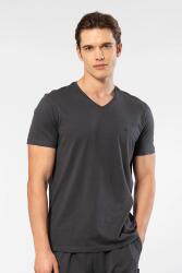 Erkek Kısakol V Yaka T-shirt, %50 Pamuk %50 Modal - 6