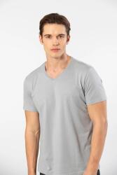 Erkek Kısakol V Yaka T-shirt, %50 Pamuk %50 Modal - 10