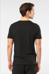 Erkek Kısakol V Yaka T-shirt, %50 Pamuk %50 Modal - 24