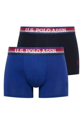 U.S. Polo Assn. - Erkek Likralı 2'li Boxer