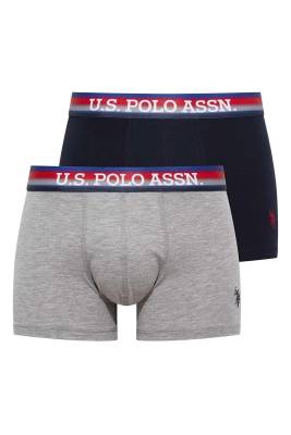 U.S. Polo Assn. - Erkek Likralı 2'li Boxer