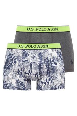 U.S. Polo Assn. - Erkek Likralı 2'li Boxer