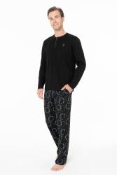 Erkek Mevsimlik Pijama Takım - Thumbnail