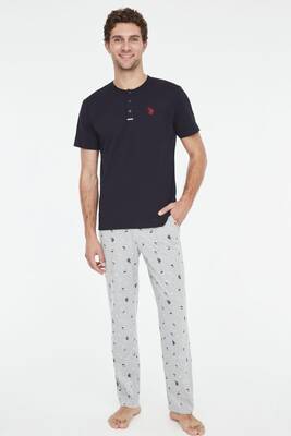 U.S. Polo Assn. - Erkek Patlı Pijama Takım (1)