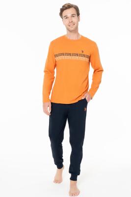 Erkek Penye Dar Paçalı Ev Giyim Alt Üst Takım - 5