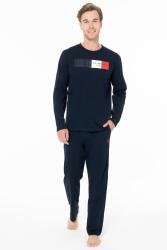 Erkek Penye Dokuma Kışlık Ev Giyim Alt Üst Takım - 5