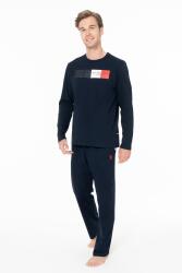 Erkek Penye Dokuma Kışlık Ev Giyim Alt Üst Takım - 4