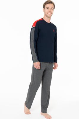 Erkek Penye Mevsimlik Ev Giyim Alt Üst Takım - 2