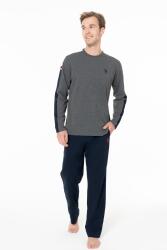 Erkek Penye Mevsimlik Ev Giyim Alt Üst Takım - 3