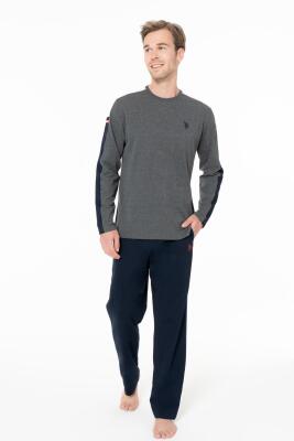 Erkek Penye Mevsimlik Ev Giyim Alt Üst Takım - 3