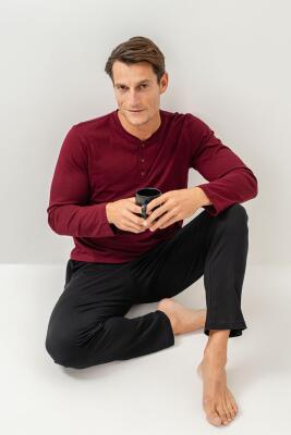 Erkek Pijama Takım, %100 Pamuklu, Kutulu Gönderim, - 13