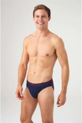 Erkek Siyah Antrasit Lacivert 3'lü Slip - 3