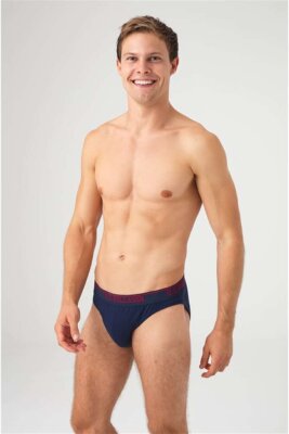 Erkek Siyah Antrasit Lacivert 3'lü Slip - 8