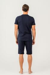 Erkek Tişört Şort Takım %100 Pamuk – Cepli Şortlu Rahat Ev & Günlük Kullanım Takımı - 10