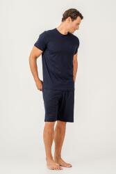 Erkek Tişört Şort Takım %100 Pamuk – Cepli Şortlu Rahat Ev & Günlük Kullanım Takımı - 14