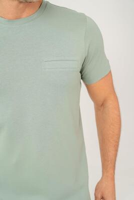 Erkek Tişört Şort Takım %100 Pamuk – Cepli Şortlu Rahat Ev & Günlük Kullanım Takımı - 20