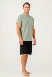 Erkek Tişört Şort Takım %100 Pamuk – Cepli Şortlu Rahat Ev & Günlük Kullanım Takımı - 23