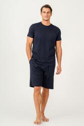 Erkek Tişört Şort Takım %100 Pamuk – Cepli Şortlu Rahat Ev & Günlük Kullanım Takımı - 7