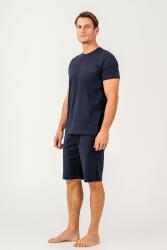 Erkek Tişört Şort Takım %100 Pamuk – Cepli Şortlu Rahat Ev & Günlük Kullanım Takımı - 12