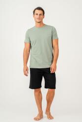 Erkek Tişört Şort Takım %100 Pamuk – Cepli Şortlu Rahat Ev & Günlük Kullanım Takımı - 24