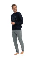 Erkek Uzunkol Kışlık Pijama Takım (1)