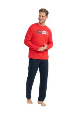 Erkek Uzunkol Mevsimlik Pijama Takım - 5