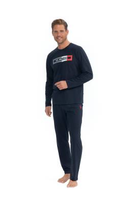 Erkek Uzunkol Mevsimlik Pijama Takım - 8