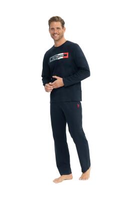 Erkek Uzunkol Mevsimlik Pijama Takım - 7