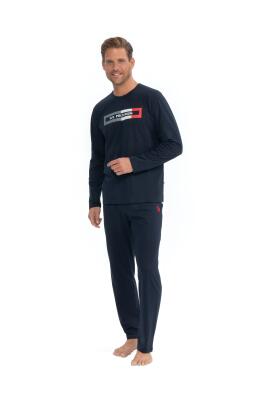 Erkek Uzunkol Mevsimlik Pijama Takım - 8
